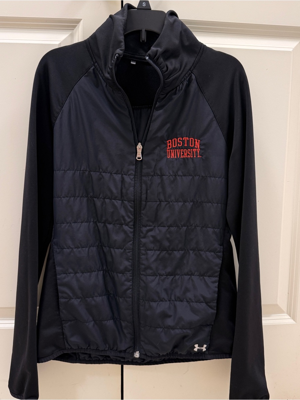 Under Armour Black Quilted Boston University Jacket